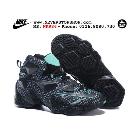 Nike Lebron 13 Black Pattern