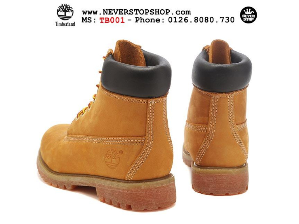 Giày Timberland Boot Yellow Premium nam nữ hàng chuẩn sfake replica 1:1 real chính hãng giá rẻ tốt nhất tại NeverStopShop.com HCM