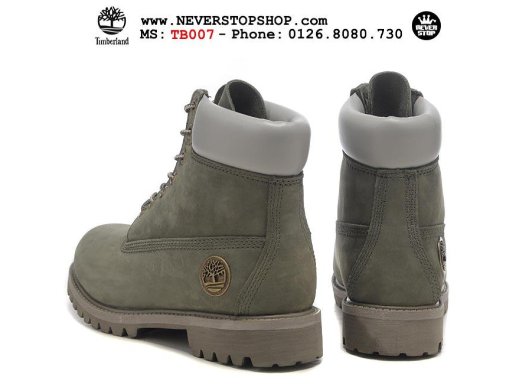 Giày Timberland Boot Grey nam nữ hàng chuẩn sfake replica 1:1 real chính hãng giá rẻ tốt nhất tại NeverStopShop.com HCM
