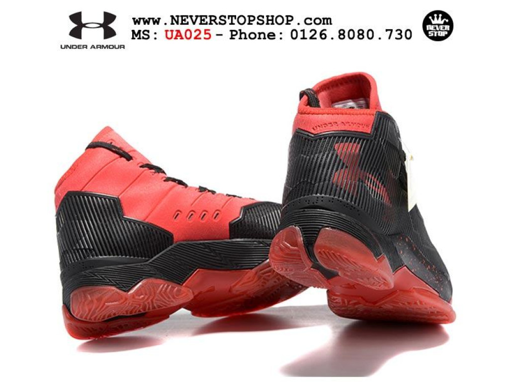 Giày Under Armour Curry 2.5 Black Red nam nữ hàng chuẩn sfake replica 1:1 real chính hãng giá rẻ tốt nhất tại NeverStopShop.com HCM