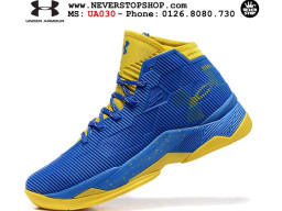 Giày Under Armour Curry 2.5 Blue Yellow nam nữ hàng chuẩn sfake replica 1:1 real chính hãng giá rẻ tốt nhất tại NeverStopShop.com HCM