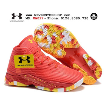 Under Armour Curry 2.5 Red Yellow