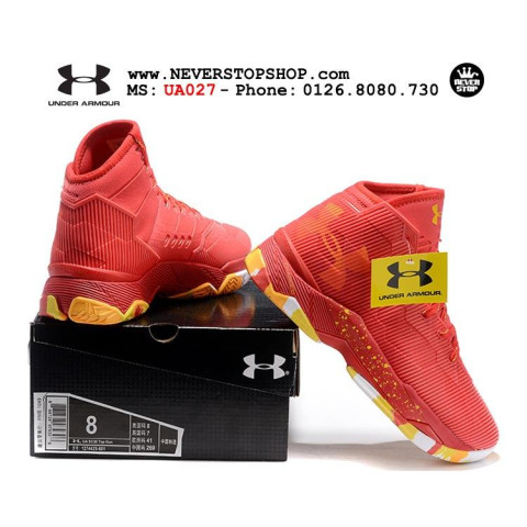 Under Armour Curry 2.5 Red Yellow