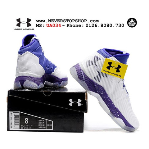 Under Armour Curry 2.5 White Purple