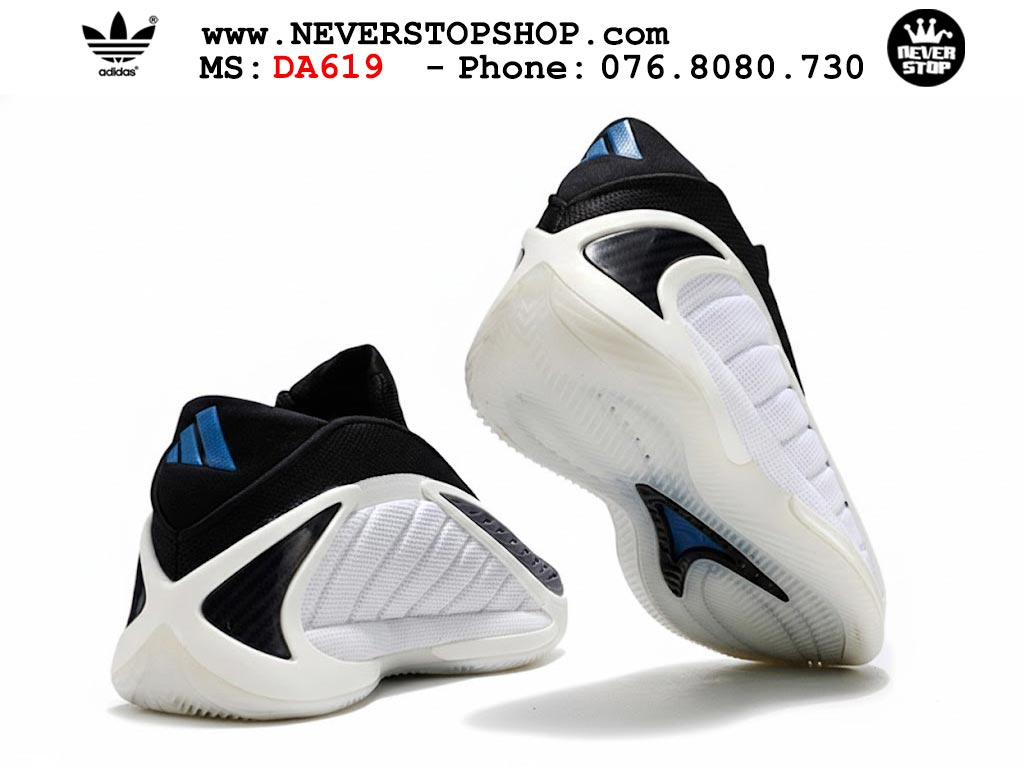 Giày bóng rổ cổ cao Adidas AE 2 Trắng Đen nam nữ hàng đẹp siêu cấp replica 1:1 như chính hãng real giá rẻ tại NeverStop Sneaker Shop HCM