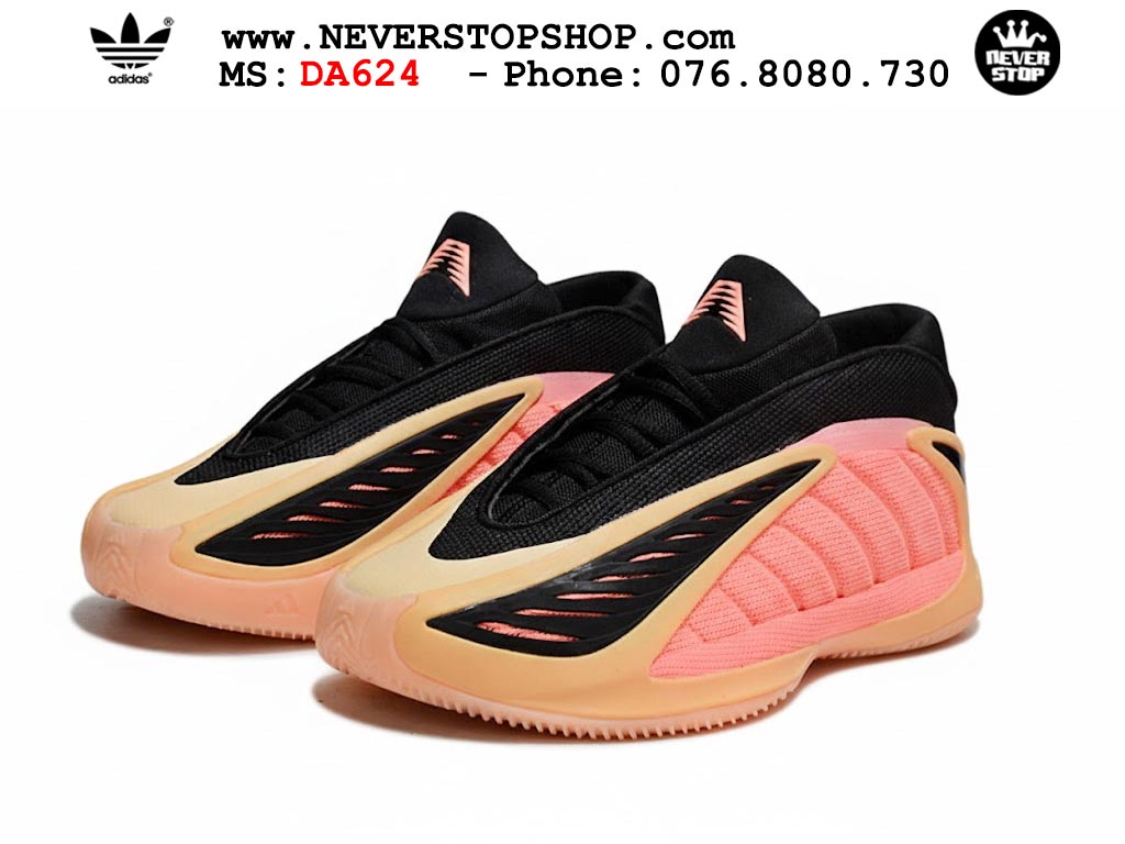 Giày bóng rổ cổ cao Adidas AE 2 Hồng Đen nam nữ hàng đẹp siêu cấp replica 1:1 như chính hãng real giá rẻ tại NeverStop Sneaker Shop HCM