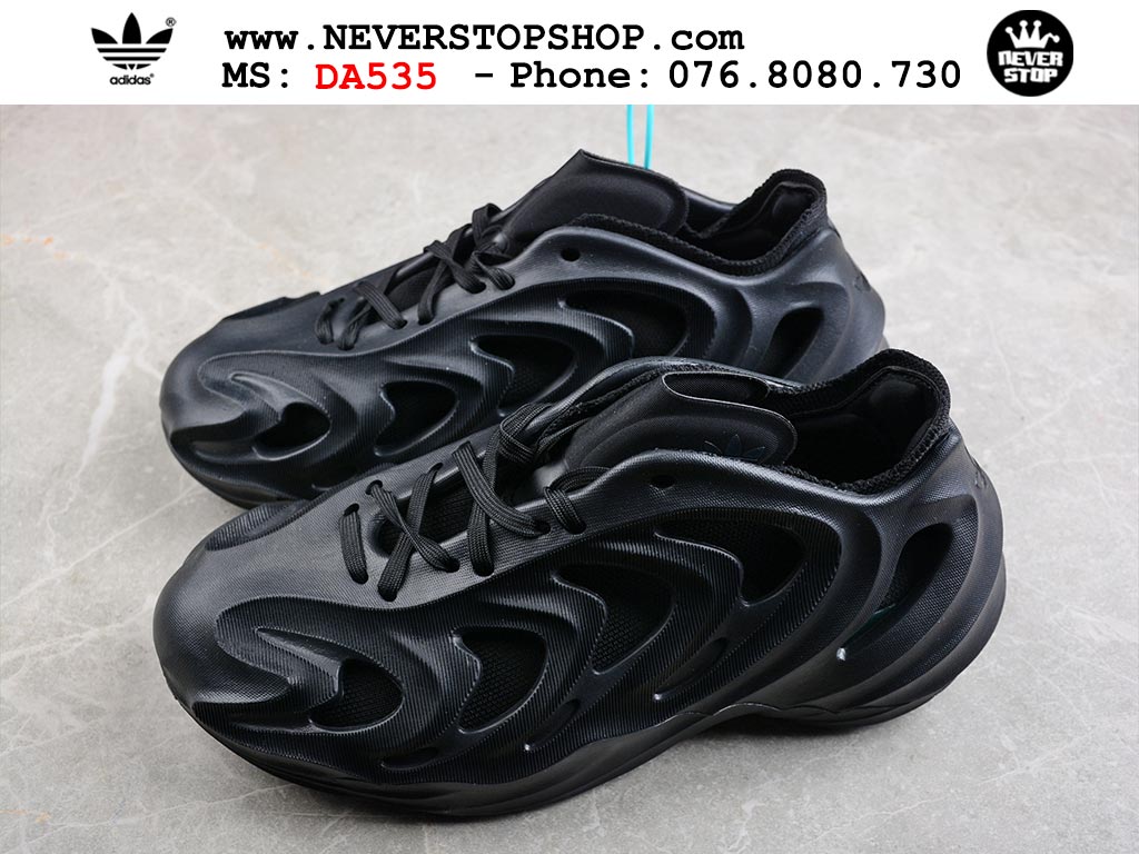 Giày thể thao Adidas AdiFOM Q Đen nam nữ hàng đẹp sfake replica 1:1 như chính hãng real giá rẻ tại NeverStop Sneaker Shop HCM