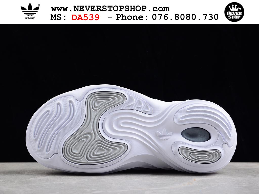 Giày thể thao Adidas AdiFOM Q Trắng Xám nam nữ hàng đẹp sfake replica 1:1 như chính hãng real giá rẻ tại NeverStop Sneaker Shop HCM