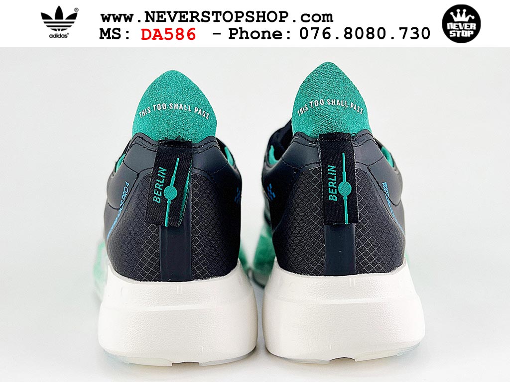 Giày thể thao nam nữ ADIDAS ADIZERO ADIOS PRO 4 BLACK WHITE MINT mẫu mới nhất êm chân siêu nhẹ hàng chuẩn replica 1:1 siêu cấp, giá rẻ tốt nhất quận 3 HCM tại NeverStop Sneaker Shop” longdesc=