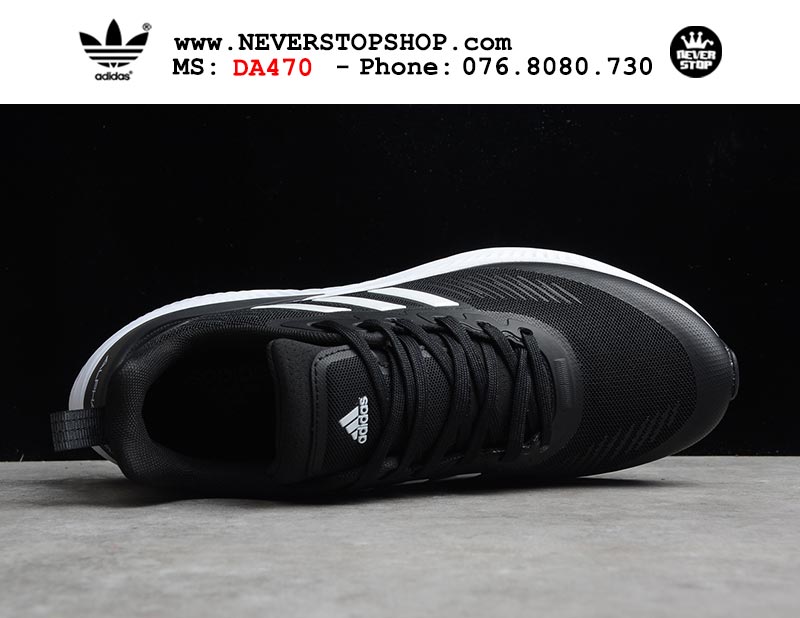 Giày chạy bộ Adidas AlphaMagma Đen Trắng  nam nữ hàng đẹp sfake replica 1:1 giá rẻ tại NeverStop Sneaker Shop Quận 3 HCM