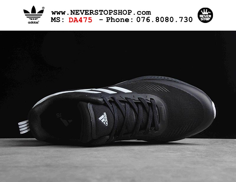 Giày chạy bộ Adidas AlphaMagma Đen Trắng nam nữ hàng đẹp sfake replica 1:1 giá rẻ tại NeverStop Sneaker Shop Quận 3 HCM