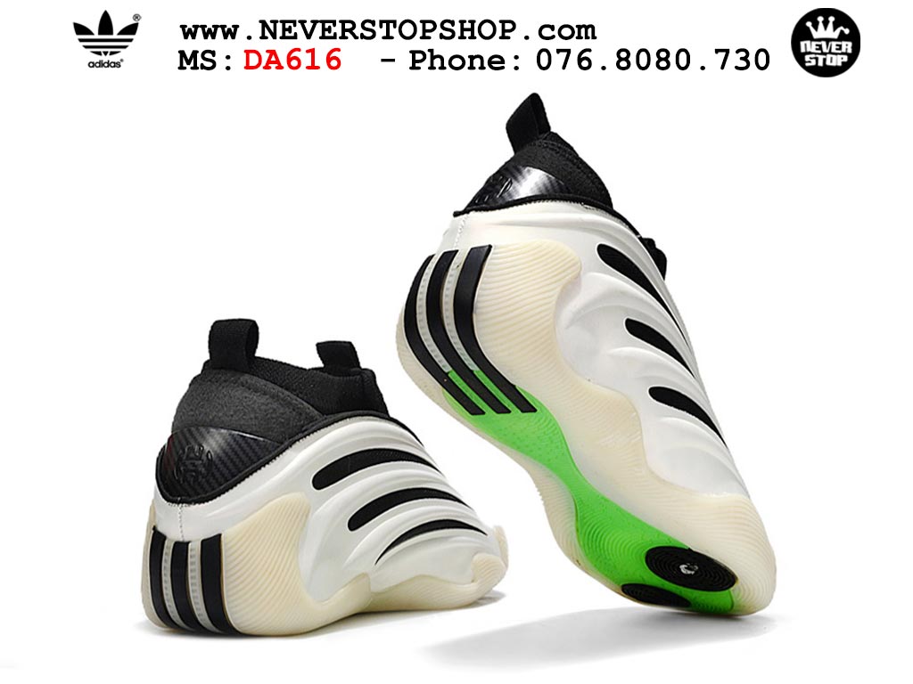 Giày thể thao bóng rổ Adidas Harden Vol 9 Trắng Đen nam nữ hàng đẹp siêu cấp replica 1:1 như chính hãng real giá rẻ tại NeverStop Sneaker Shop HCM