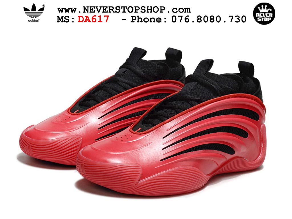 Giày thể thao bóng rổ Adidas Harden Vol 9 Đỏ Đen nam nữ hàng đẹp siêu cấp replica 1:1 như chính hãng real giá rẻ tại NeverStop Sneaker Shop HCM