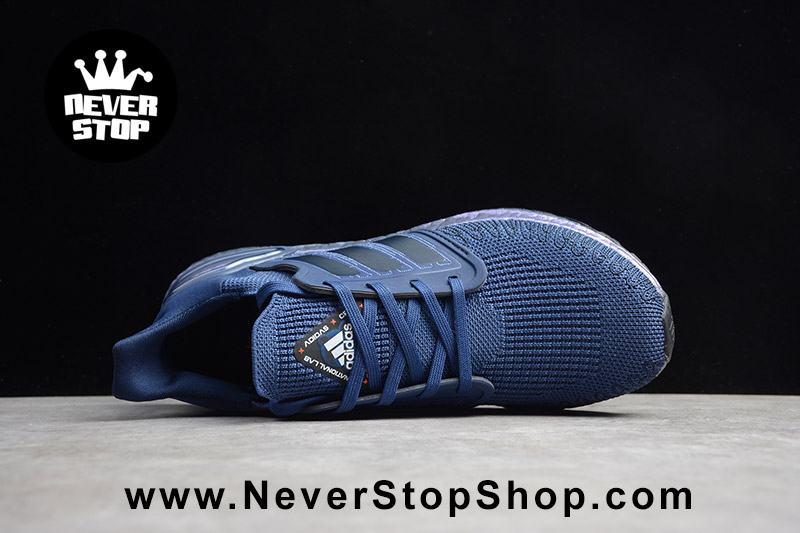 Giày Adidas Ultra Boost 20 Xanh Navy nam nữ cổ thấp hàng sfake replica giá rẻ HCM