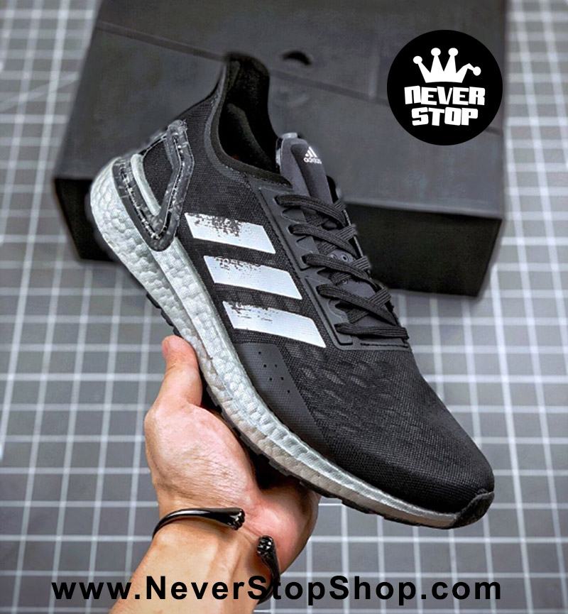 Giày Adidas Ultra Boost PB Black Silver hàng replica 1:1 chuẩn chất lượng cao giá rẻ tốt nhất HCM