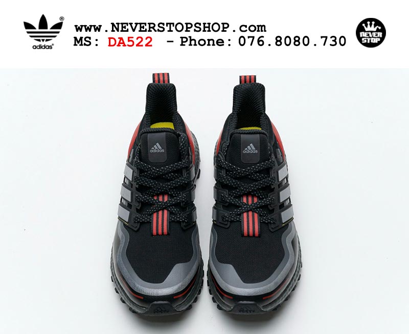 Giày chạy bộ Adidas Ultra Boost 4.0 Đen Đỏ nam nữ hàng đẹp sfake replica 1:1 giá rẻ tại NeverStop Sneaker Shop Quận 3 HCM