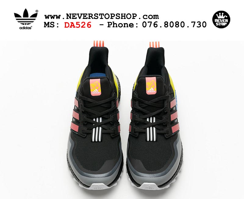 Giày chạy bộ Adidas Ultra Boost 4.0 Đen Vàng Đỏ Xanh nam nữ hàng đẹp sfake replica 1:1 giá rẻ tại NeverStop Sneaker Shop Quận 3 HCM