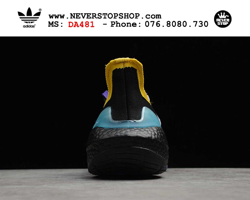 Giày chạy bộ Adidas Ultra Boost 7.0 Đen Xanh Nâu nam nữ hàng đẹp sfake replica 1:1 giá rẻ tại NeverStop Sneaker Shop Quận 3 HCM