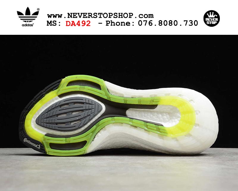 Giày chạy bộ Adidas Ultra Boost 7.0 Đen Trắng Xám nam nữ hàng đẹp sfake replica 1:1 giá rẻ tại NeverStop Sneaker Shop Quận 3 HCM