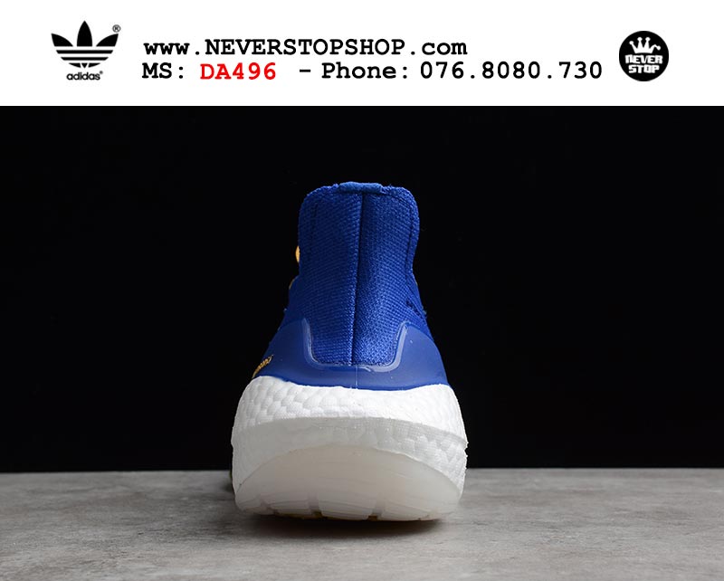 Giày chạy bộ Adidas Ultra Boost 7.0 Xanh Vàng nam nữ hàng đẹp sfake replica 1:1 giá rẻ tại NeverStop Sneaker Shop Quận 3 HCM