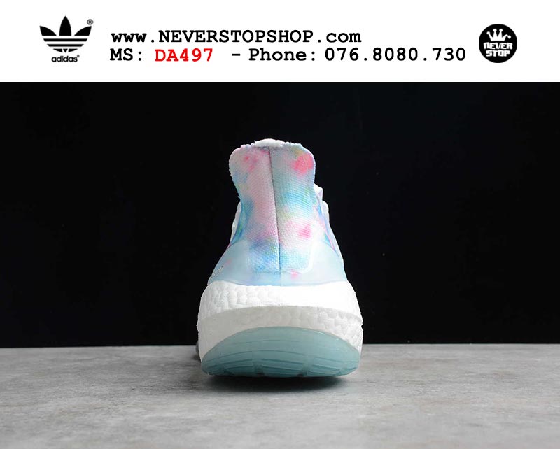 Giày chạy bộ Adidas Ultra Boost 7.0 Xanh Da Trời nam nữ hàng đẹp sfake replica 1:1 giá rẻ tại NeverStop Sneaker Shop Quận 3 HCM