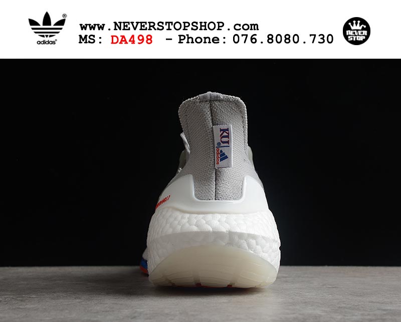 Giày chạy bộ Adidas Ultra Boost 7.0 Xám Xanh nam nữ hàng đẹp sfake replica 1:1 giá rẻ tại NeverStop Sneaker Shop Quận 3 HCM