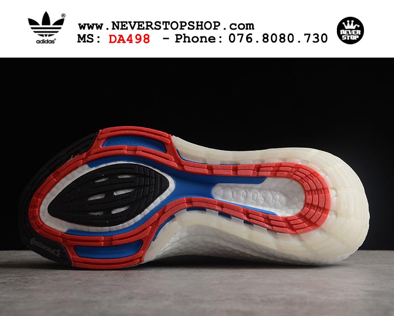 Giày chạy bộ Adidas Ultra Boost 7.0 Xám Xanh nam nữ hàng đẹp sfake replica 1:1 giá rẻ tại NeverStop Sneaker Shop Quận 3 HCM