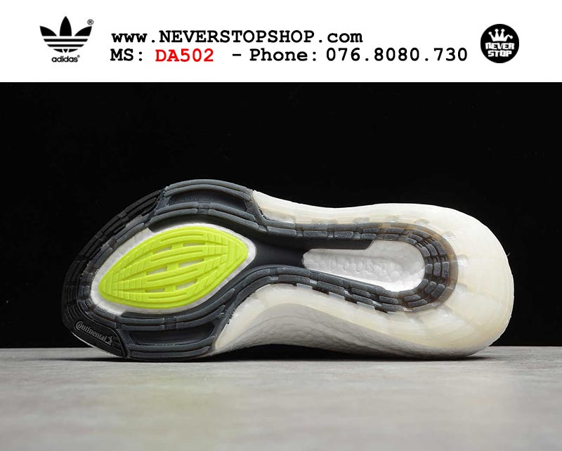 Giày chạy bộ Adidas Ultra Boost 7.0 Xanh Trắng nam nữ hàng đẹp sfake replica 1:1 giá rẻ tại NeverStop Sneaker Shop Quận 3 HCM