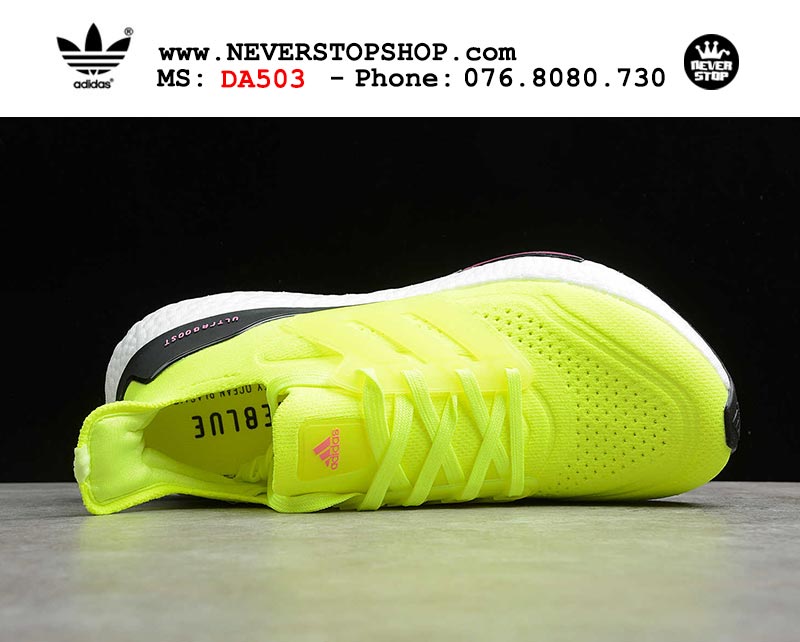 Giày chạy bộ Adidas Ultra Boost 7.0 Xanh Đen nam nữ hàng đẹp sfake replica 1:1 giá rẻ tại NeverStop Sneaker Shop Quận 3 HCM