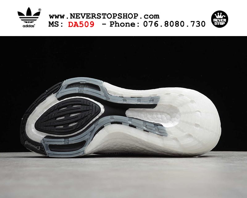Giày chạy bộ Adidas Ultra Boost 7.0 Trắng Đen nam nữ hàng đẹp sfake replica 1:1 giá rẻ tại NeverStop Sneaker Shop Quận 3 HCM