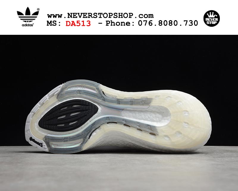Giày chạy bộ Adidas Ultra Boost 7.0 Trắng Cam nam nữ hàng đẹp sfake replica 1:1 giá rẻ tại NeverStop Sneaker Shop Quận 3 HCM