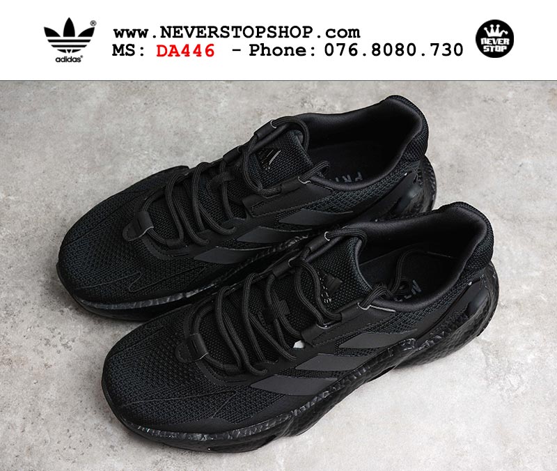 Giày chạy bộ Adidas Boost X9000L4 V2 Đen Full nam nữ hàng đẹp sfake replica 1:1 giá rẻ tại NeverStop Sneaker Shop Quận 3 HCM