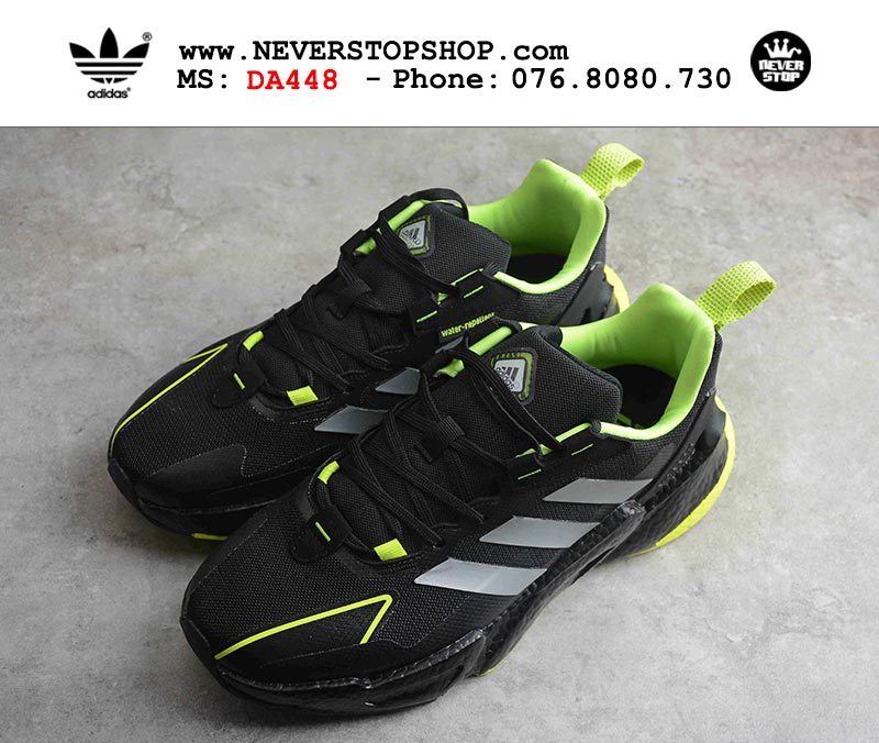 Giày chạy bộ Adidas Boost X9000L4 V2 Đen Xanh Lá nam nữ hàng đẹp sfake replica 1:1 giá rẻ tại NeverStop Sneaker Shop Quận 3 HCM