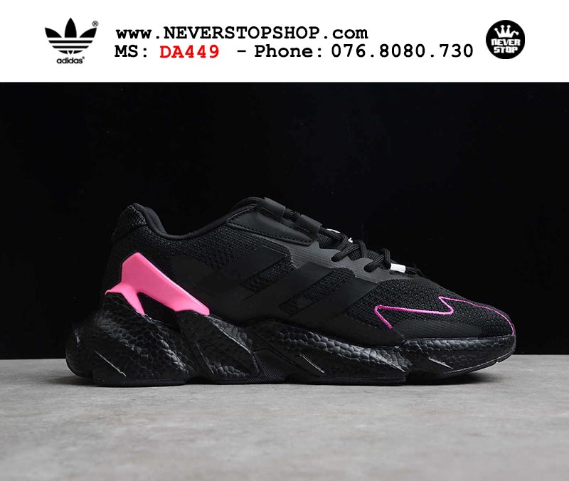 Giày chạy bộ Adidas Boost X9000L4 V2 Đen Hồng nam nữ hàng đẹp sfake replica 1:1 giá rẻ tại NeverStop Sneaker Shop Quận 3 HCM