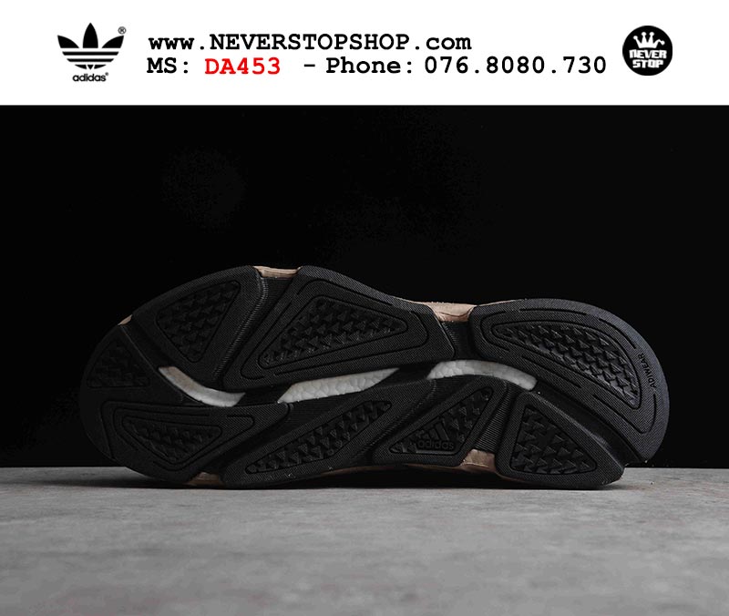Giày chạy bộ Adidas Boost X9000L4 V2 Nâu Xám nam nữ hàng đẹp sfake replica 1:1 giá rẻ tại NeverStop Sneaker Shop Quận 3 HCM