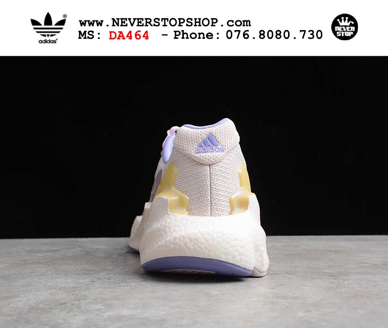 Giày chạy bộ Adidas Boost X9000L4 V2 Xám Tím Vàng nam nữ hàng đẹp sfake replica 1:1 giá rẻ tại NeverStop Sneaker Shop Quận 3 HCM