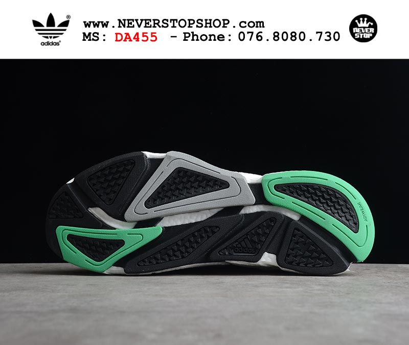 Giày chạy bộ Adidas Boost X9000L4 V2 Xám Xanh Trắng nam nữ hàng đẹp sfake replica 1:1 giá rẻ tại NeverStop Sneaker Shop Quận 3 HCM