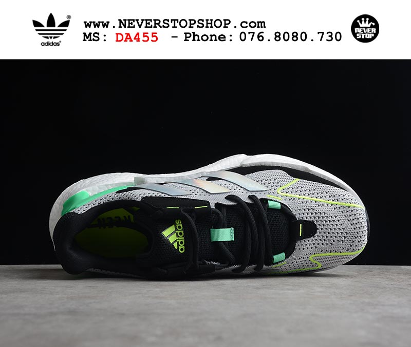 Giày chạy bộ Adidas Boost X9000L4 V2 Xám Xanh Trắng nam nữ hàng đẹp sfake replica 1:1 giá rẻ tại NeverStop Sneaker Shop Quận 3 HCM