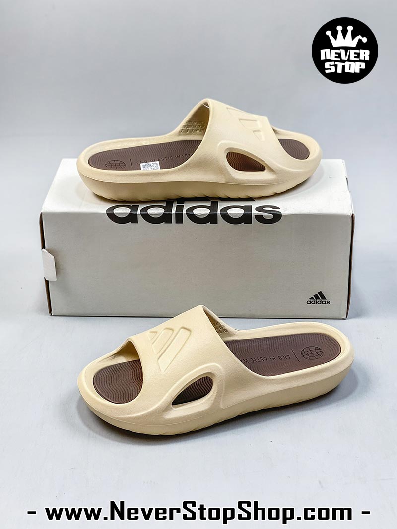 Dép nam nữ Adidas Adicane Slides Be hàng đẹp chuẩn siêu cấp sfake rep 1:1 như chính hãng real giá rẻ tại NeverStop Sneaker Shop HCM