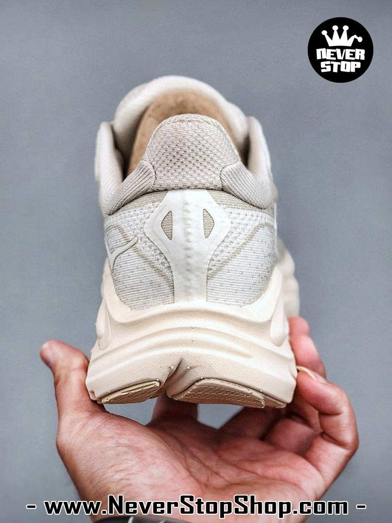 Giày chạy bộ nam nữ HOKA CLIFTON 10 CREAM WHITE siêu nhẹ êm chân hàng chuẩn replica 1:1 siêu cấp, giá rẻ tốt nhất quận 3 HCM tại NeverStop Sneaker Shop” longdesc=