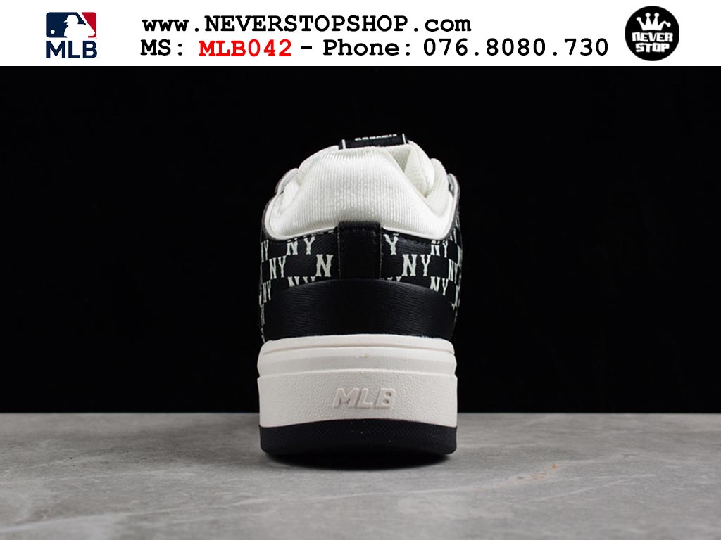 Giày sneaker MLB Chunky Liner Trắng Đen nam nữ thời trang hàng đẹp replica 1:1 siêu cấp giá rẻ tại NeverStop Sneaker Shop Quận 3 HCM