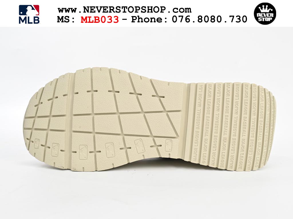 Giày sneaker MLB Chunky Runner Basic Trắng Đen nam nữ thời trang hàng đẹp replica 1:1 siêu cấp giá rẻ tại NeverStop Sneaker Shop Quận 3 HCM