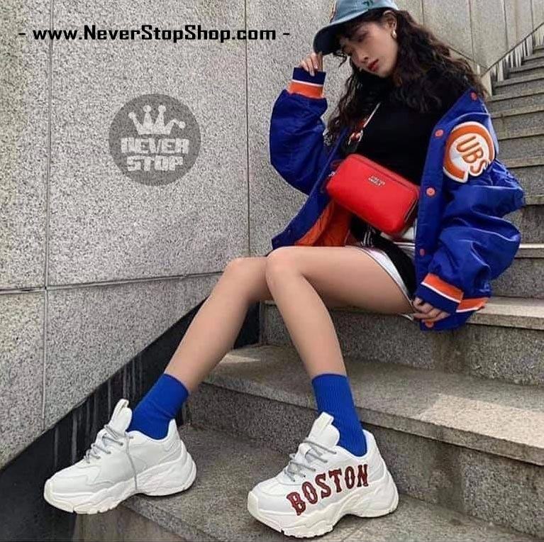 Giày MLB Yankess Boston korea hàn quốc nam nữ sfake replica chính hãng giá rẻ HCM