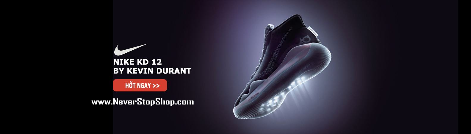 Giày Nike KD 12 bóng rổ cổ cao nam sfake replica giá rẻ tốt nhất HCM NeverStopShop