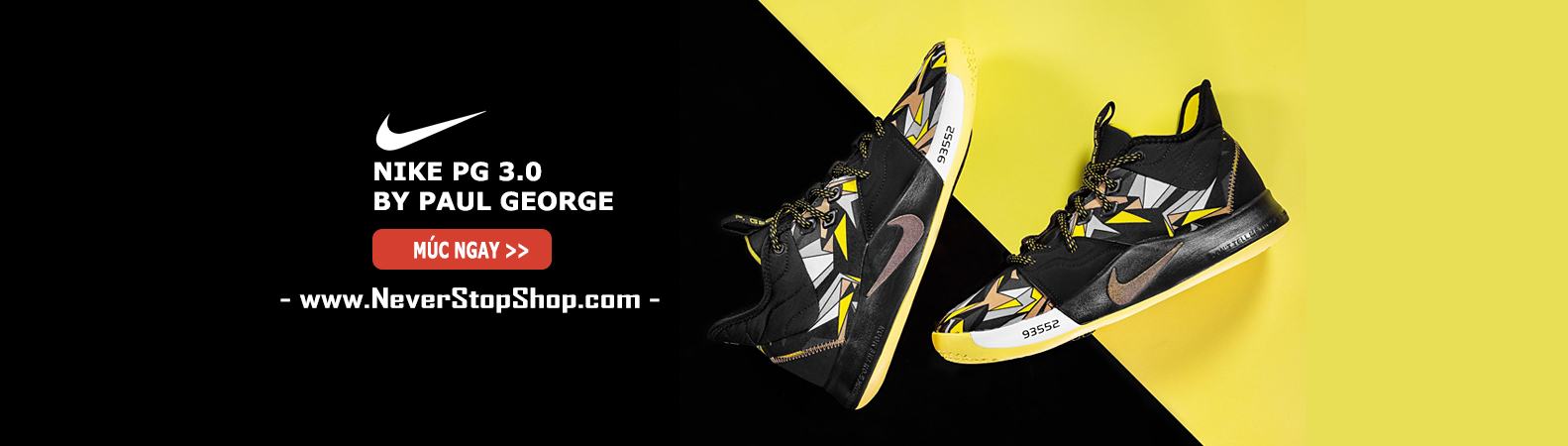 Giày Nike PG 3.0 bóng rổ cổ cao nam sfake replica giá rẻ tốt nhất HCM NeverStopShop