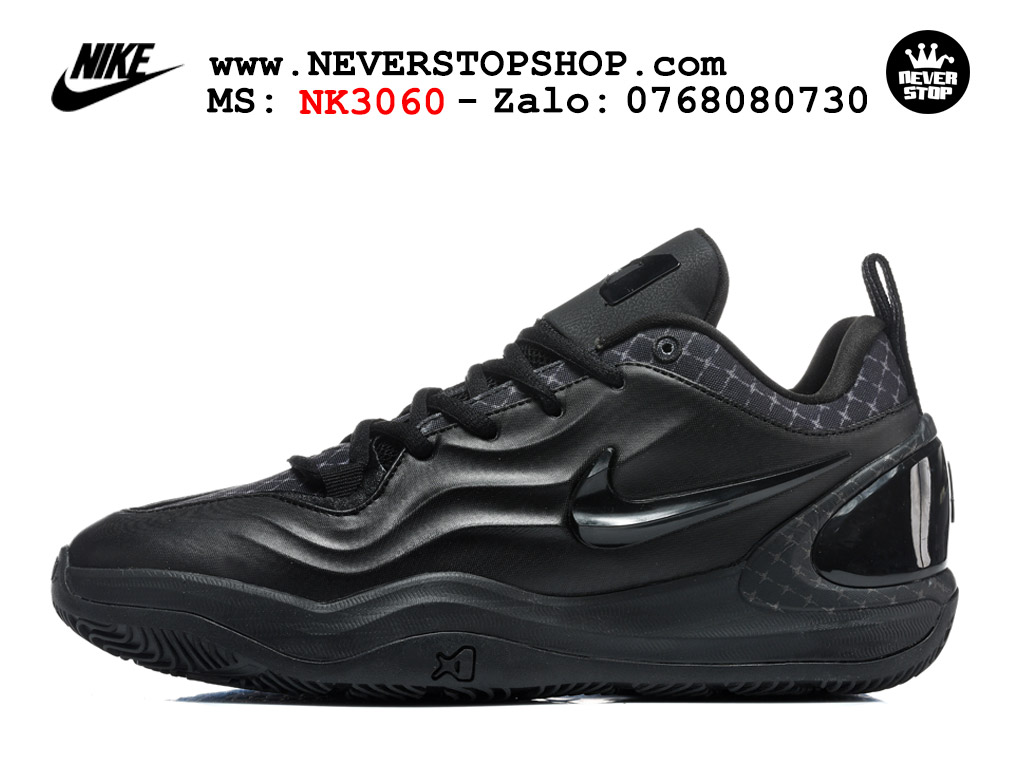 Giày bóng rổ outdoor Nike A’Two Đen Full tích hợp đệm Cushion 3.0 và Air Zoom replica 1:1 like auth giá rẻ tại NeverStop Sneaker Shop Hồ Chí Minh