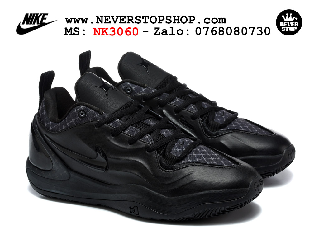 Giày bóng rổ outdoor Nike A’Two Đen Full tích hợp đệm Cushion 3.0 và Air Zoom replica 1:1 like auth giá rẻ tại NeverStop Sneaker Shop Hồ Chí Minh