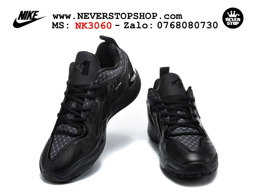Giày bóng rổ outdoor Nike A’Two Đen Full tích hợp đệm Cushion 3.0 và Air Zoom replica 1:1 like auth giá rẻ tại NeverStop Sneaker Shop Hồ Chí Minh