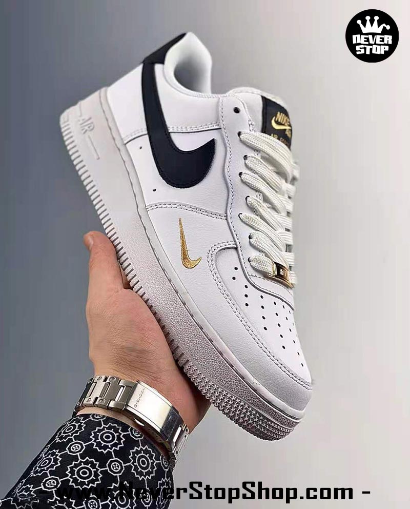 Giày Nike AF1 Low Đen Trắng cổ thấp nam nữ hàng đẹp replica sfake giá rẻ tại NeverStop Sneaker Shop Quận 3 HCM