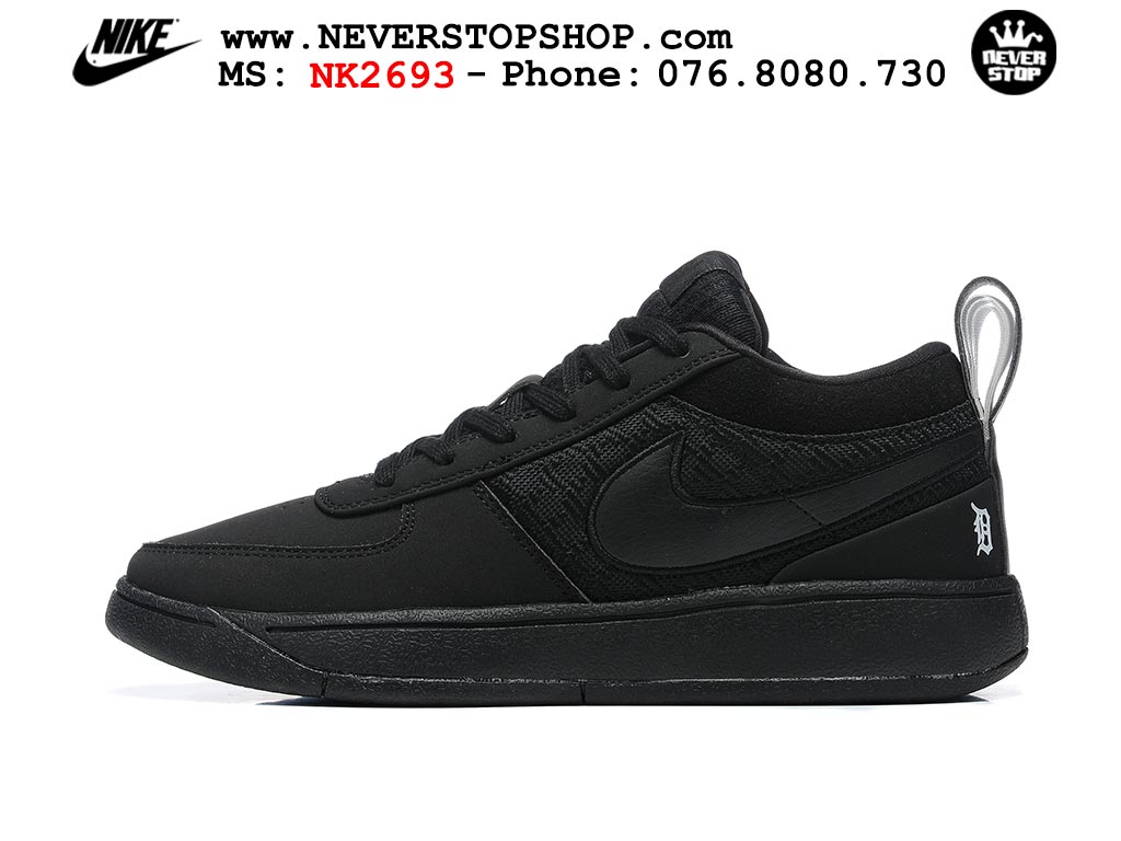 Giày bóng rổ outdoor NIKE BOOK 1 ALL BLACK nam nữ cổ thấp hàng chuẩn replica 1:1 cao cấp, giá rẻ tốt nhất quận 3 HCM tại NeverStop Sneaker Shop” longdesc=